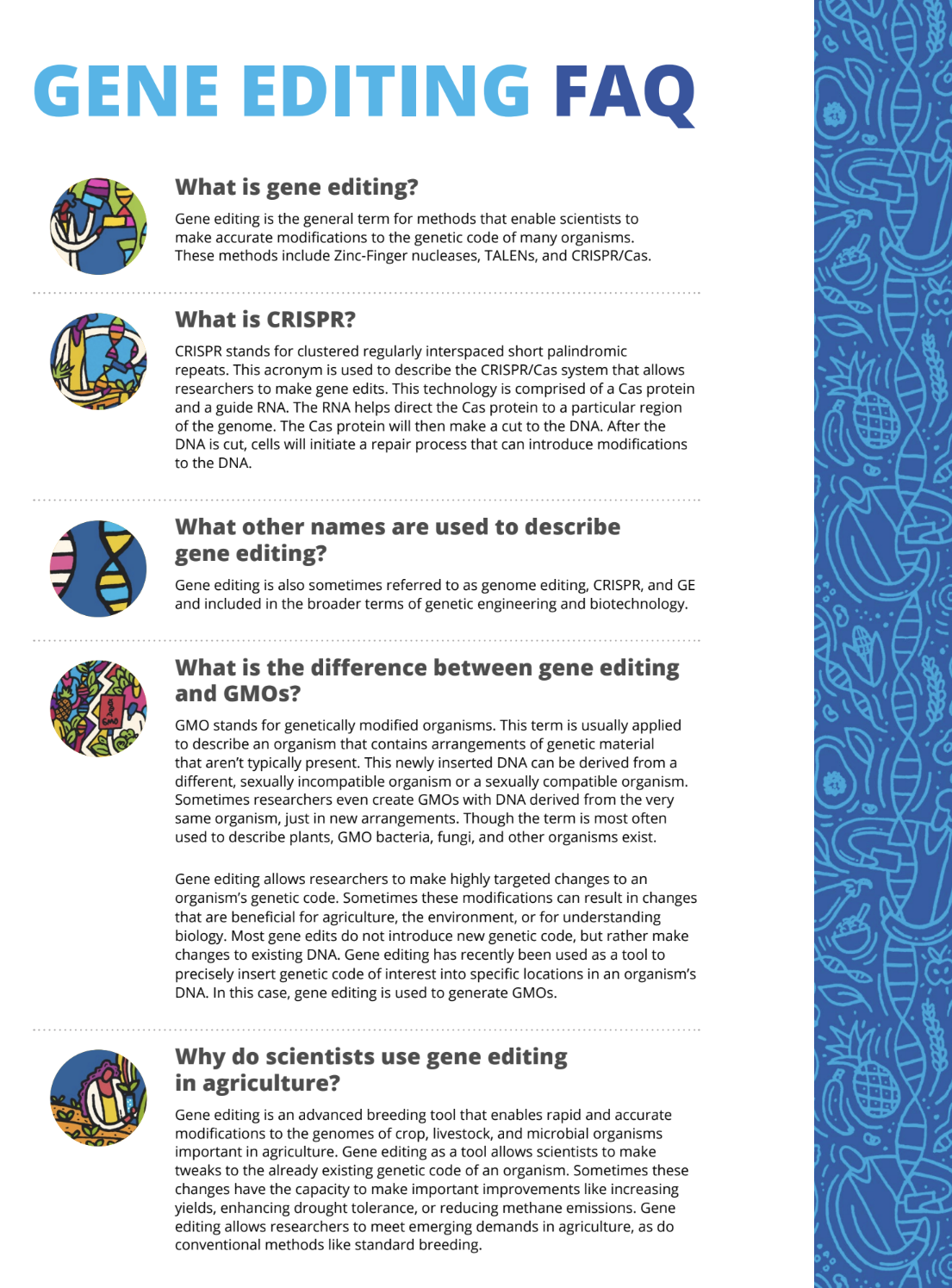 Gene Editing Frequently Asked Questions